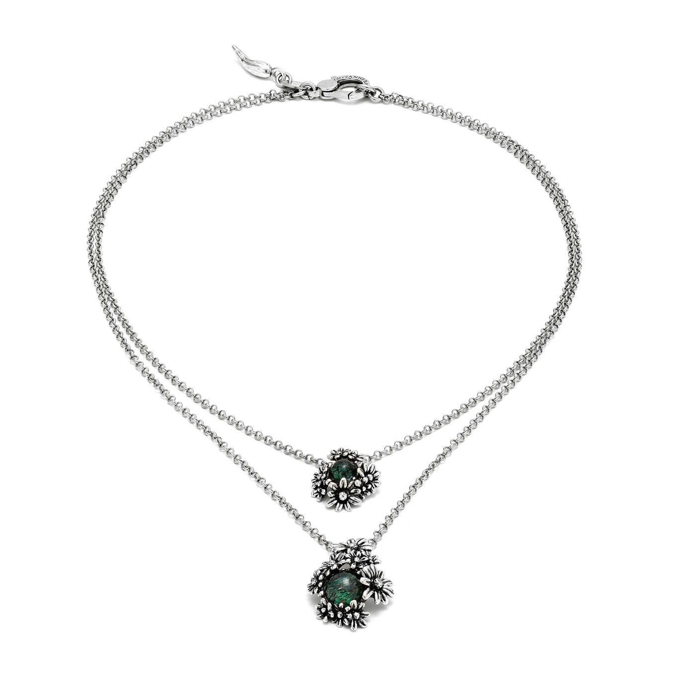 Giovanni Raspini Daisies Garden Double Necklace - Robert Anthony Jewellers, Edinburgh