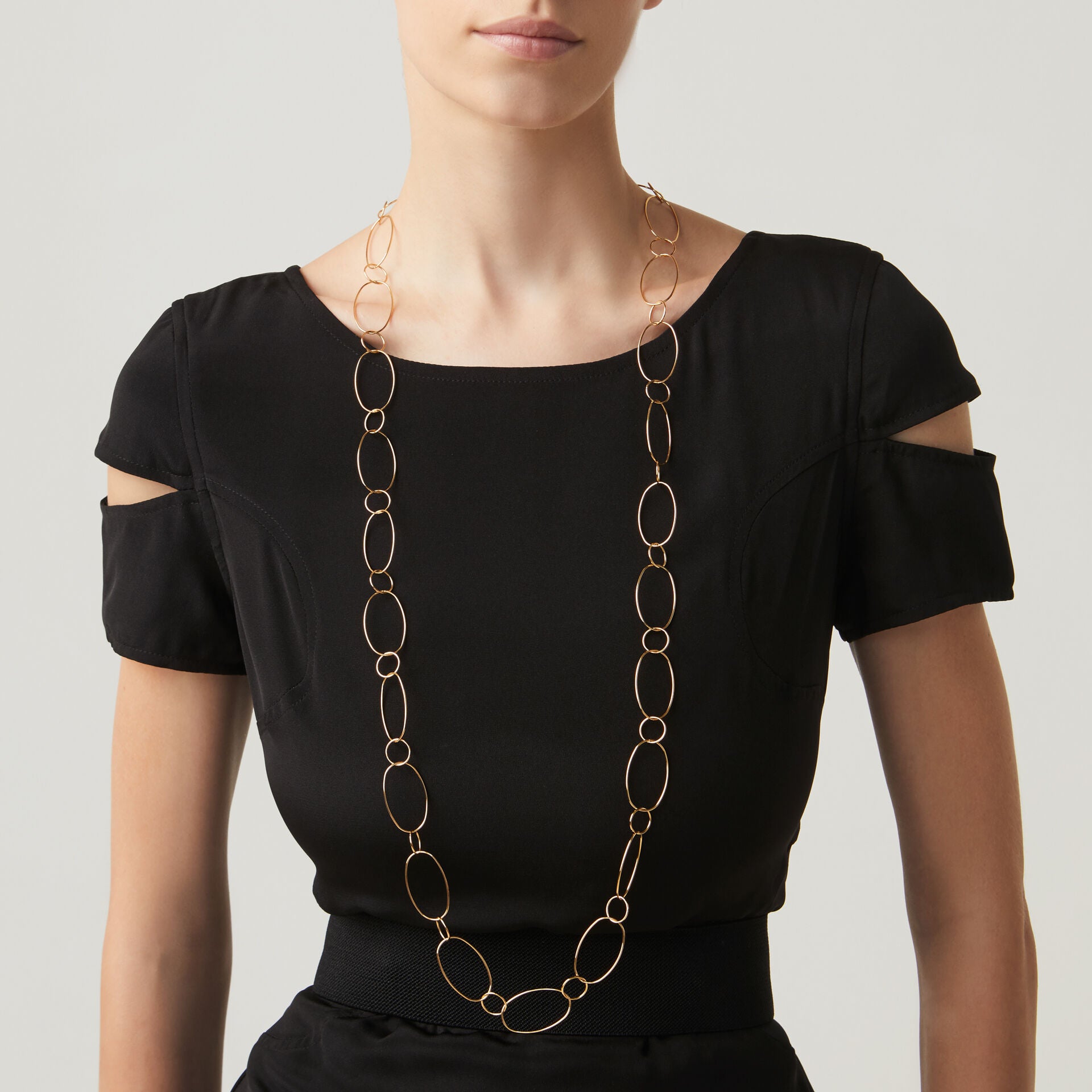 Giovanni Raspini Gold-Plated Superlight Necklace - Robert Anthony Jewellers, Edinburgh