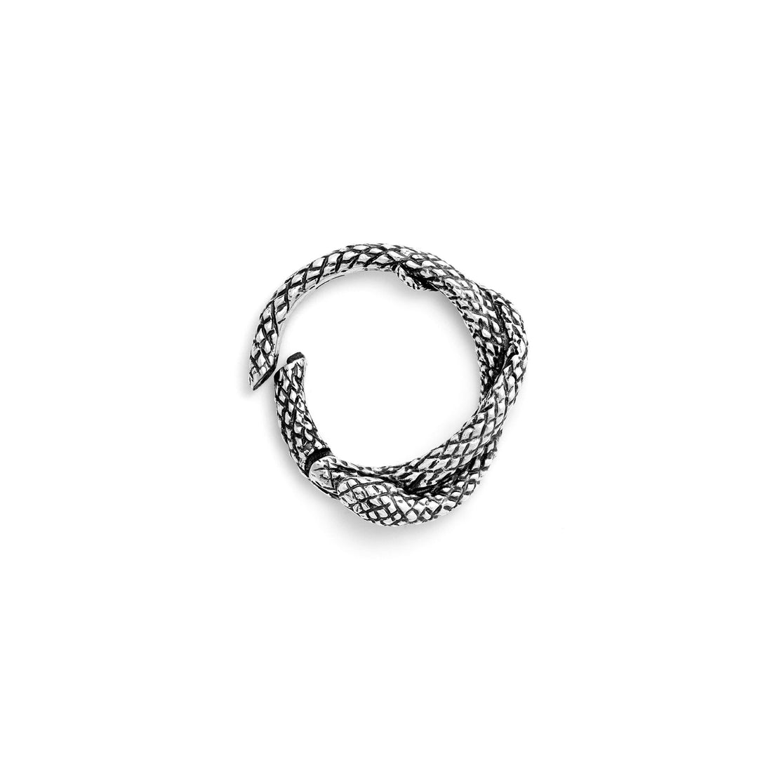 Giovanni Raspini Silver Snake Key Ring - Robert Anthony Jewellers, Edinburgh