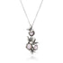 Giovanni Raspini Silver Pink Butterfly Pendant Necklace - Robert Anthony Jewellers, Edinburgh