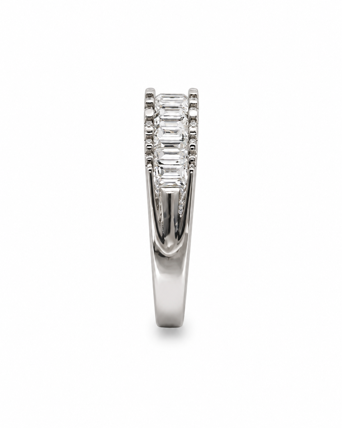 Baguette CZ Eternity Ring