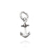 Giovanni Raspini Silver Anchor Charm - Robert Anthony Jewellers, Edinburgh