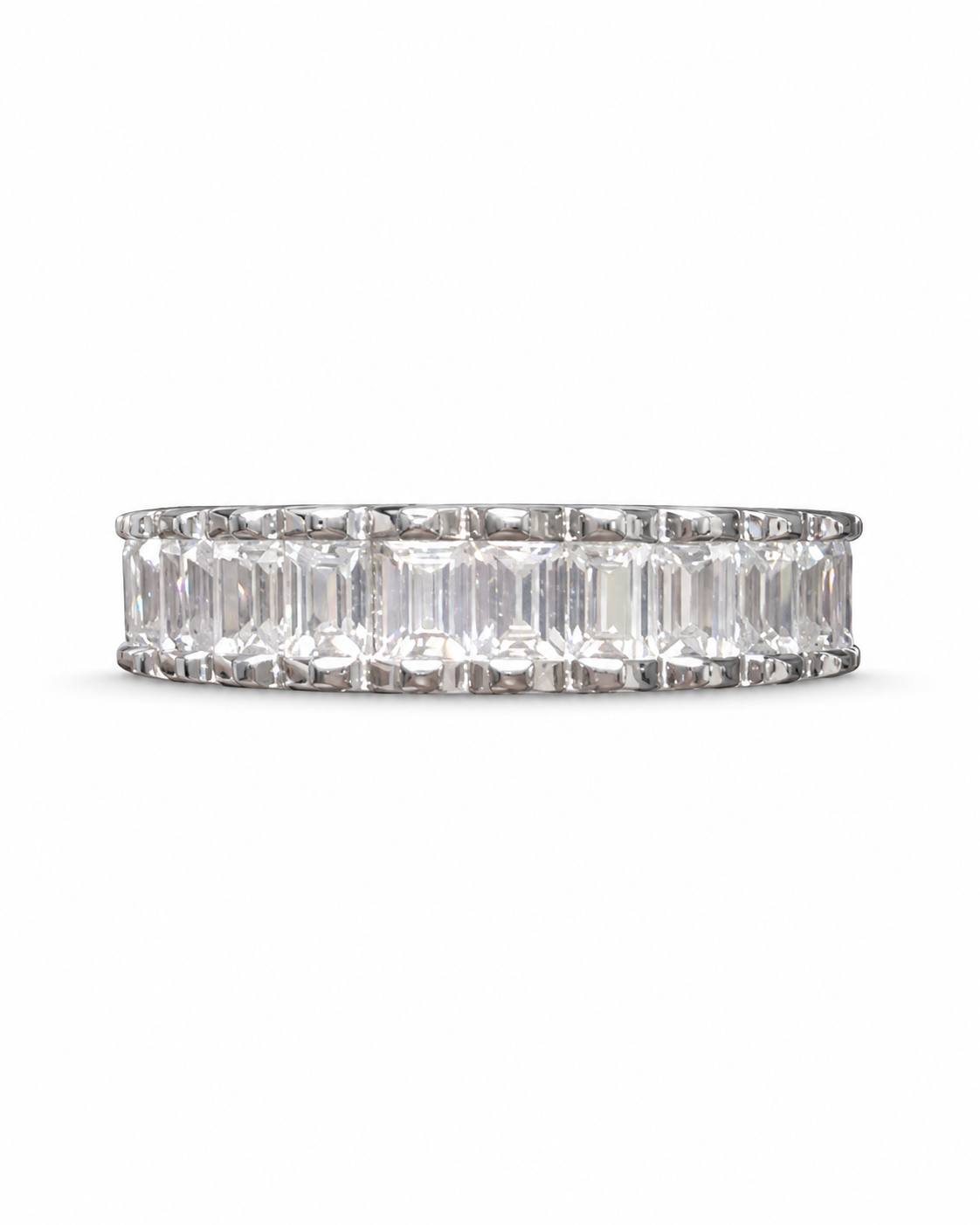 Baguette CZ Eternity Ring