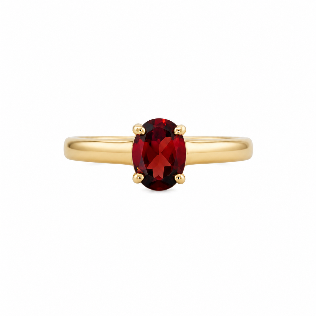 9ct Gold Garnet Ring