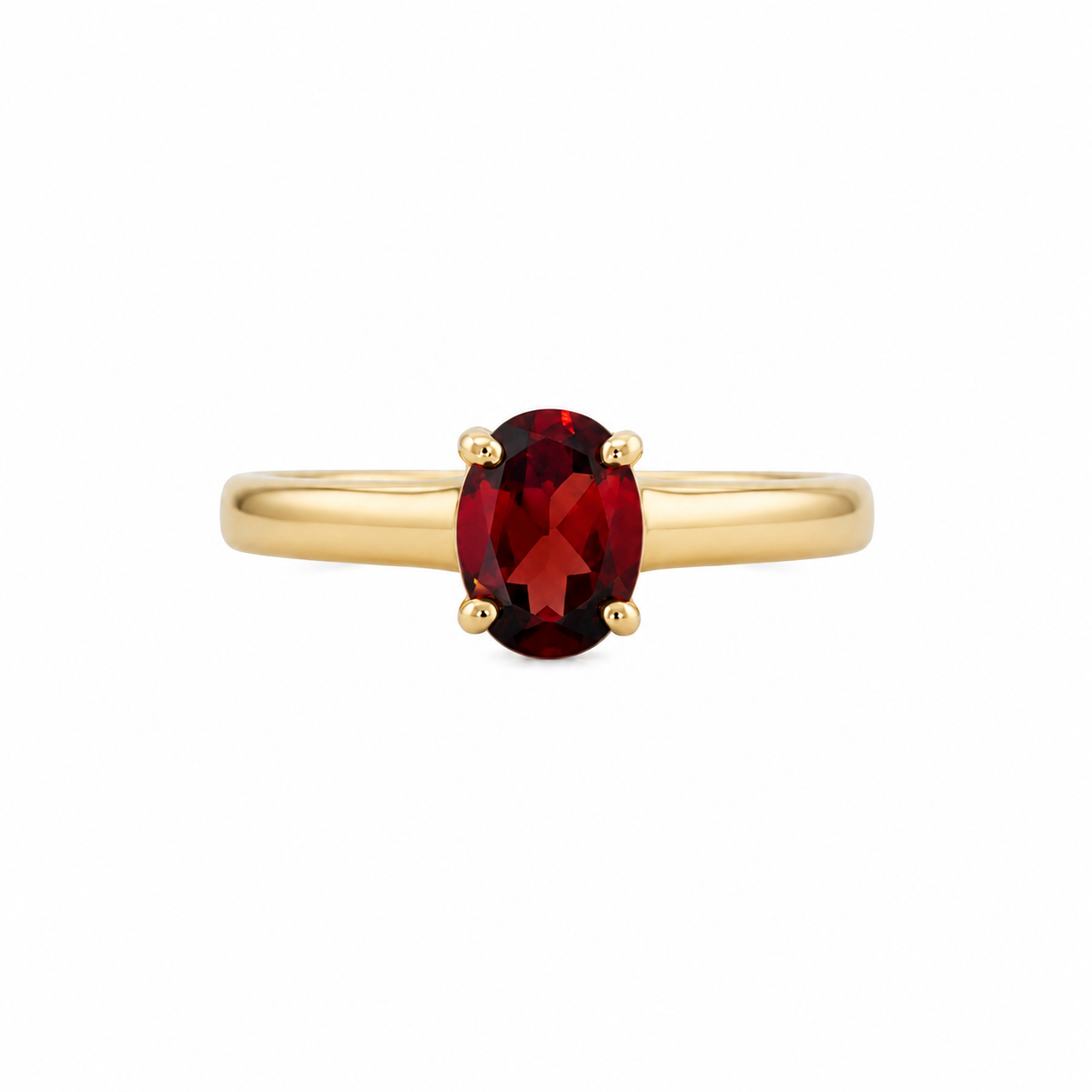9ct Gold Garnet Ring