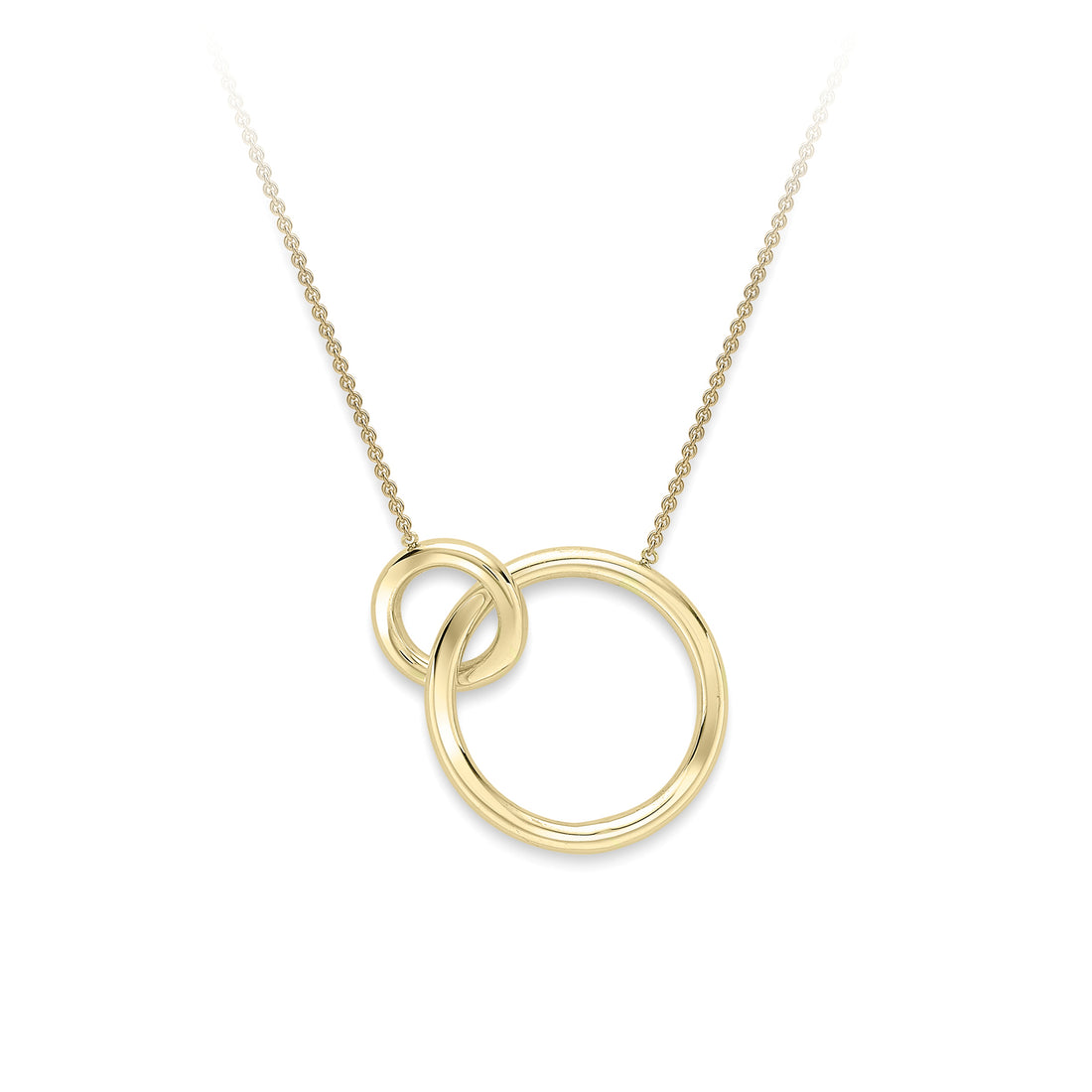 9ct. Yellow Gold Rings Fancy Necklet - Robert Anthony Jewellers, Edinburgh