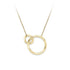 9ct. Yellow Gold Rings Fancy Necklet - Robert Anthony Jewellers, Edinburgh