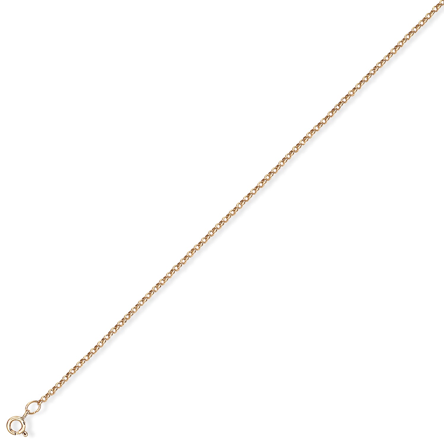 9CT Light Yellow Gold Belcher Round Traditional - Robert Anthony Jewellers, Edinburgh