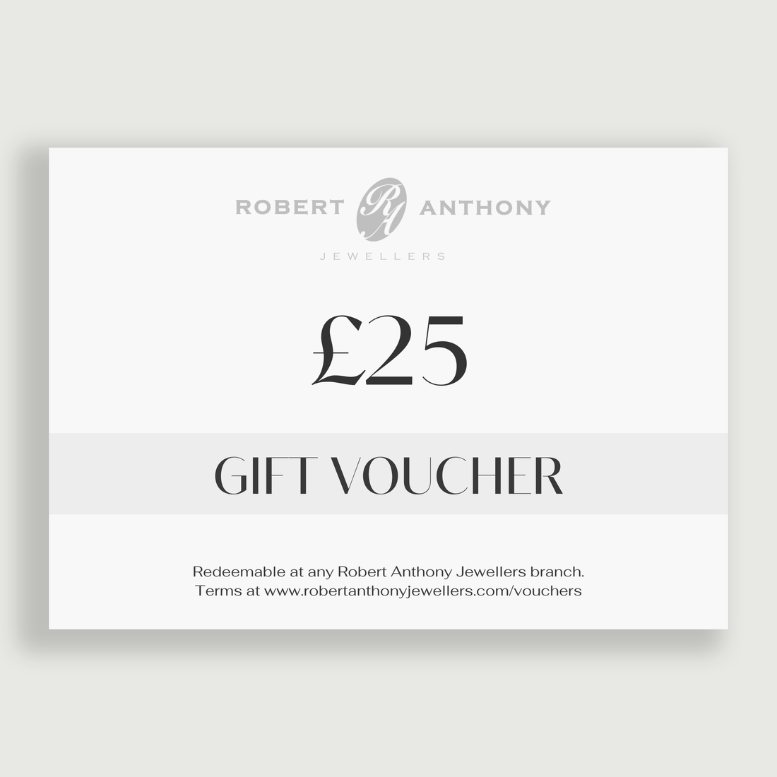 £25 Gift Voucher