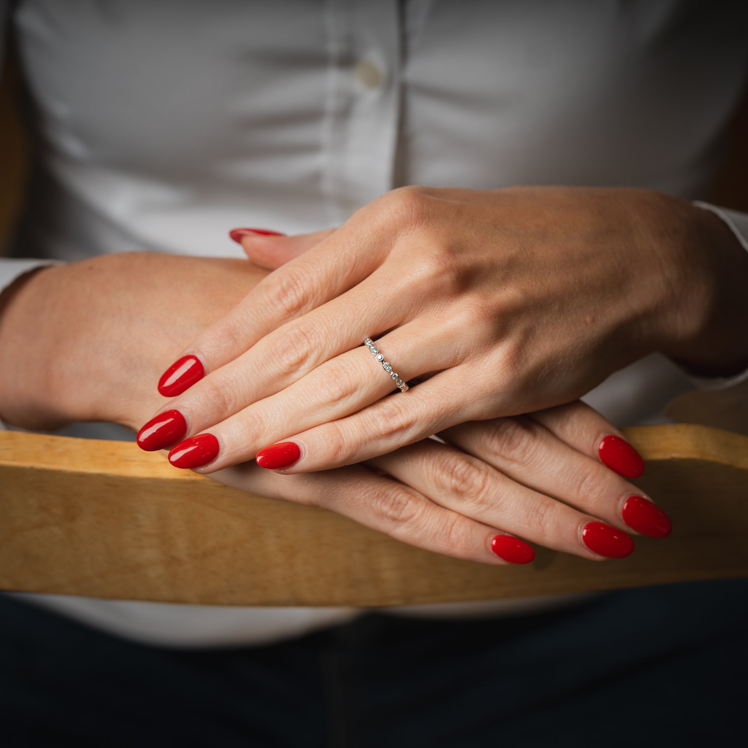 Platinum Diamond Eternity Ring - Robert Anthony Jewellers, Edinburgh