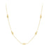 9ct. Yellow Gold Polished Interlocking Motif Necklace - Robert Anthony Jewellers, Edinburgh