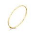 9CT Gold 4mm Oval Solid Bangle - Robert Anthony Jewellers, Edinburgh