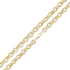 9CT Yellow Gold Handmade 8mm Linked Circles Chain Bracelet - Robert Anthony Jewellers, Edinburgh