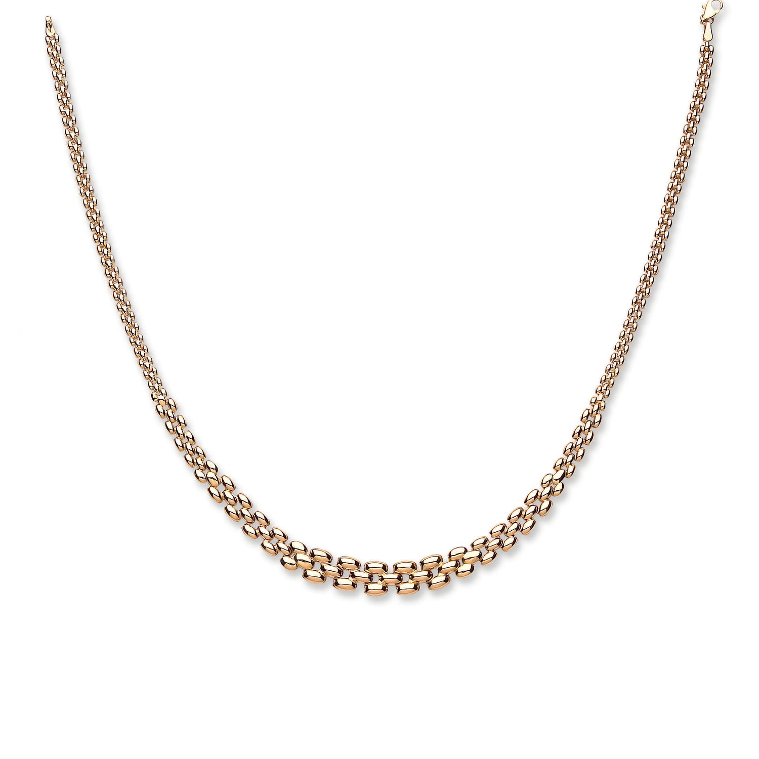 9ct Gold Graduated Panther Collarette - Robert Anthony Jewellers, Edinburgh