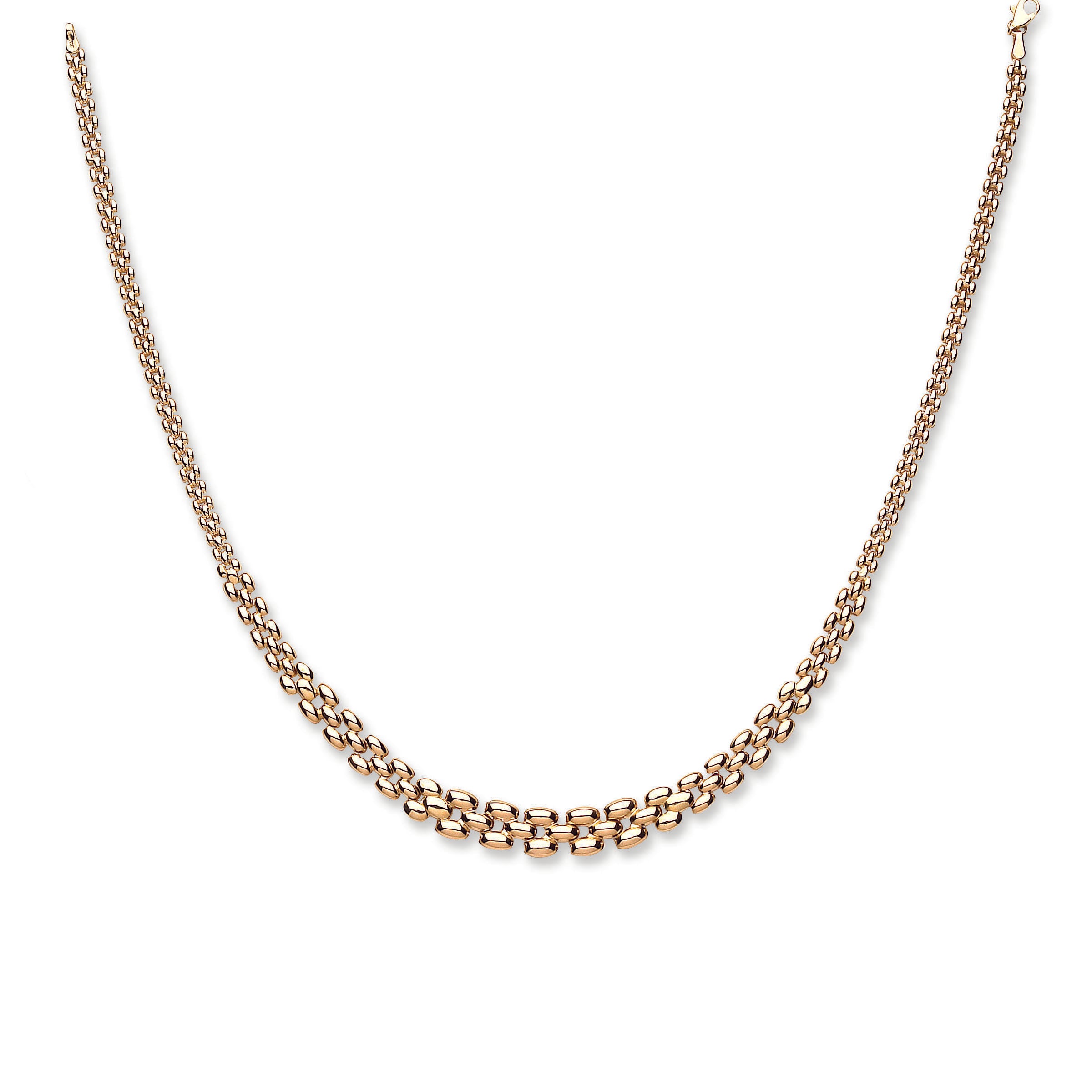 9ct Gold Graduated Panther Collarette - Robert Anthony Jewellers, Edinburgh