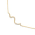 Yellow Gold and Diamond Wave Bracelet - Robert Anthony Jewellers, Edinburgh