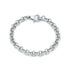 Giovanni Raspini Silver Hammered Links Bracelet - Robert Anthony Jewellers, Edinburgh