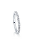 Vintage Diamond Half Hoop Platinum Eternity Ring - Robert Anthony Jewellers, Edinburgh