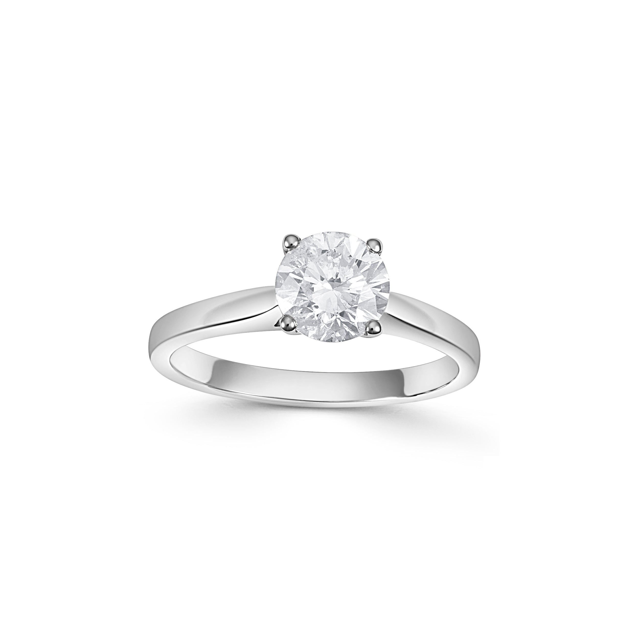 Platinum 1ct Diamond Solitaire Ring - Robert Anthony Jewellers, Edinburgh