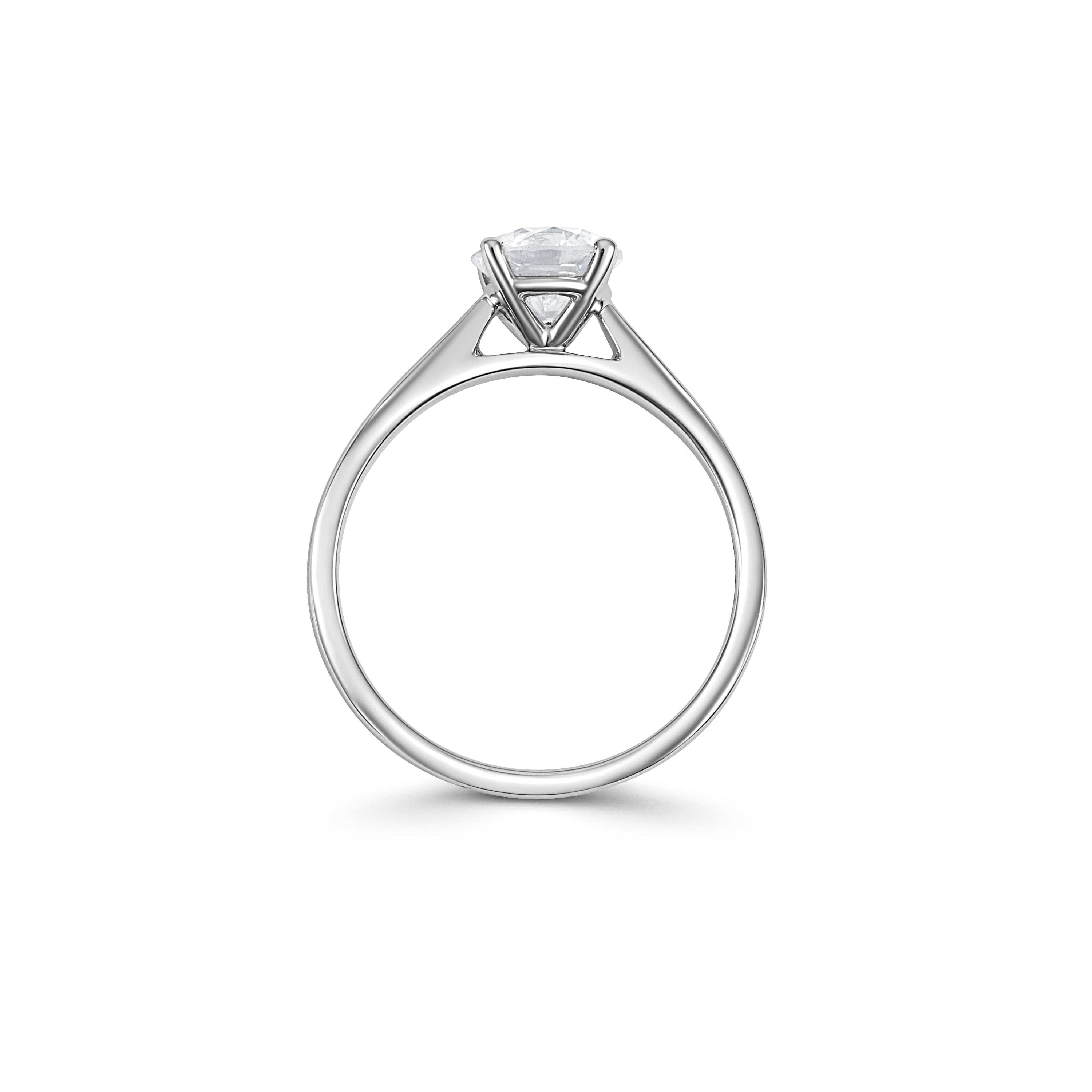 Platinum 1ct Diamond Solitaire Ring - Robert Anthony Jewellers, Edinburgh