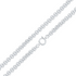 Silver Handmade 10mm Brick Chain or Bracelet - Robert Anthony Jewellers, Edinburgh