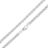 Silver Handmade 7mm Flat Spiga Chain or Bracelet - Robert Anthony Jewellers, Edinburgh