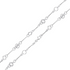 Silver Handmade 8mm Twist Circles Chain - Robert Anthony Jewellers, Edinburgh
