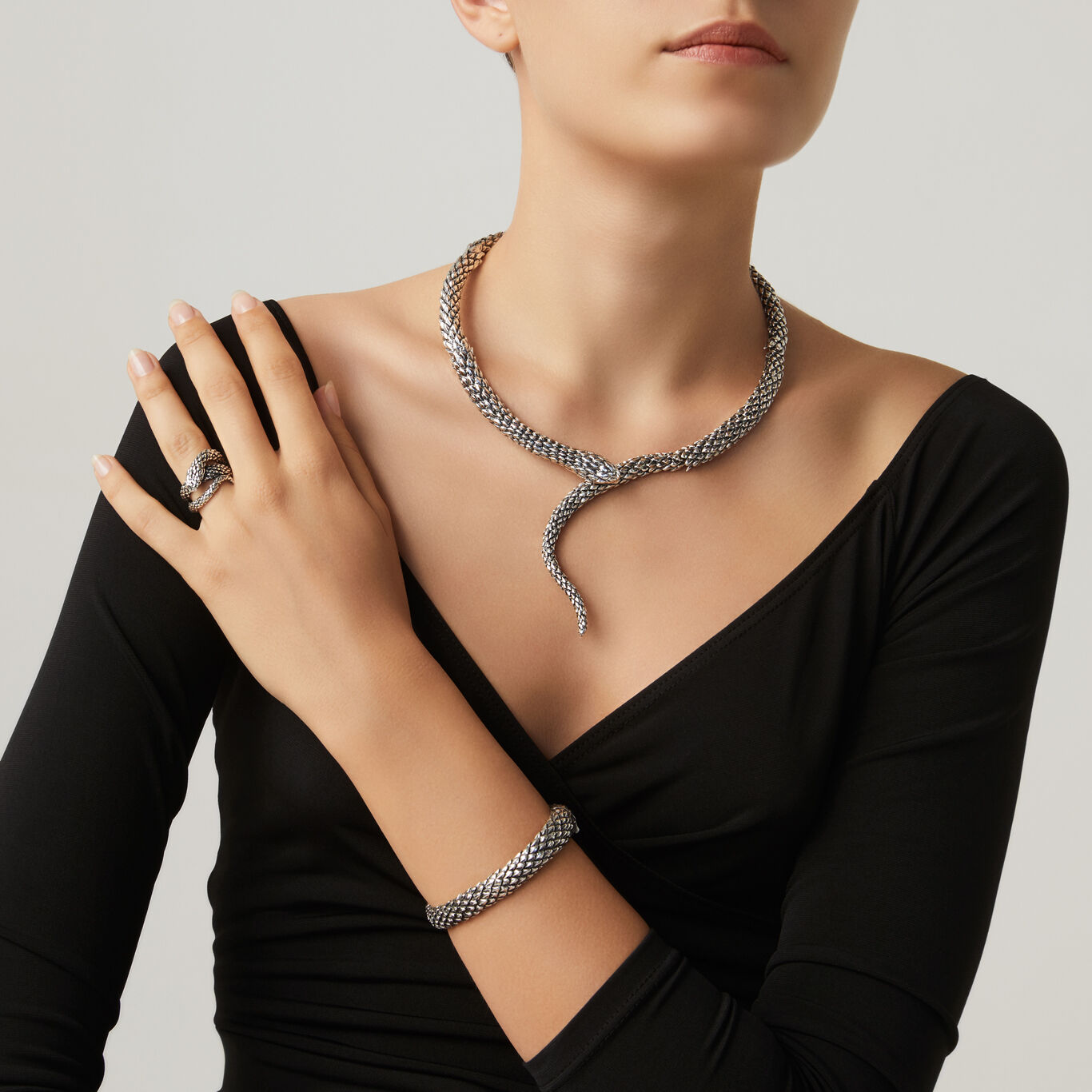 Giovanni Raspini Snake Ring (Big) - Robert Anthony Jewellers, Edinburgh