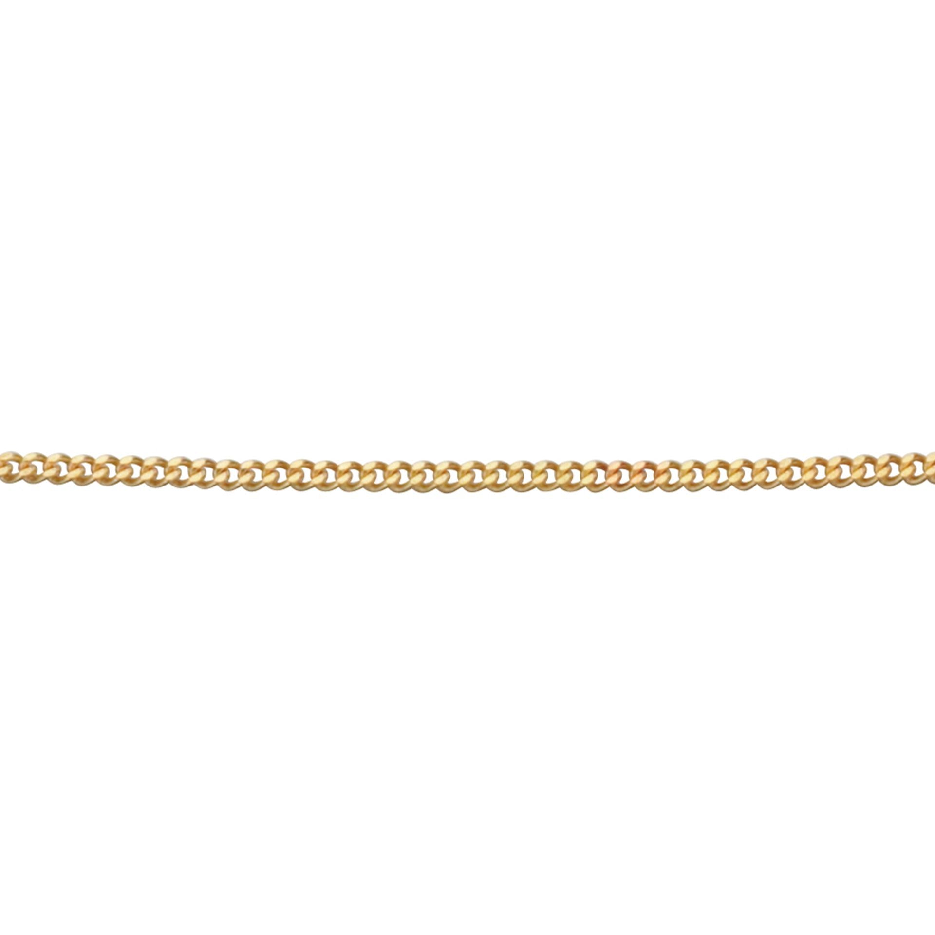 Open Circle and Heart Charm Pendant with Diamond in 9ct Yellow Gold