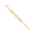 9CT Yellow Gold Lucky Horseshoe CZ Charms Baby Bracelet - Robert Anthony Jewellers, Edinburgh