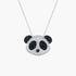 18CT White Gold and Diamond Panda Pendant Necklace - Robert Anthony Jewellers, Edinburgh