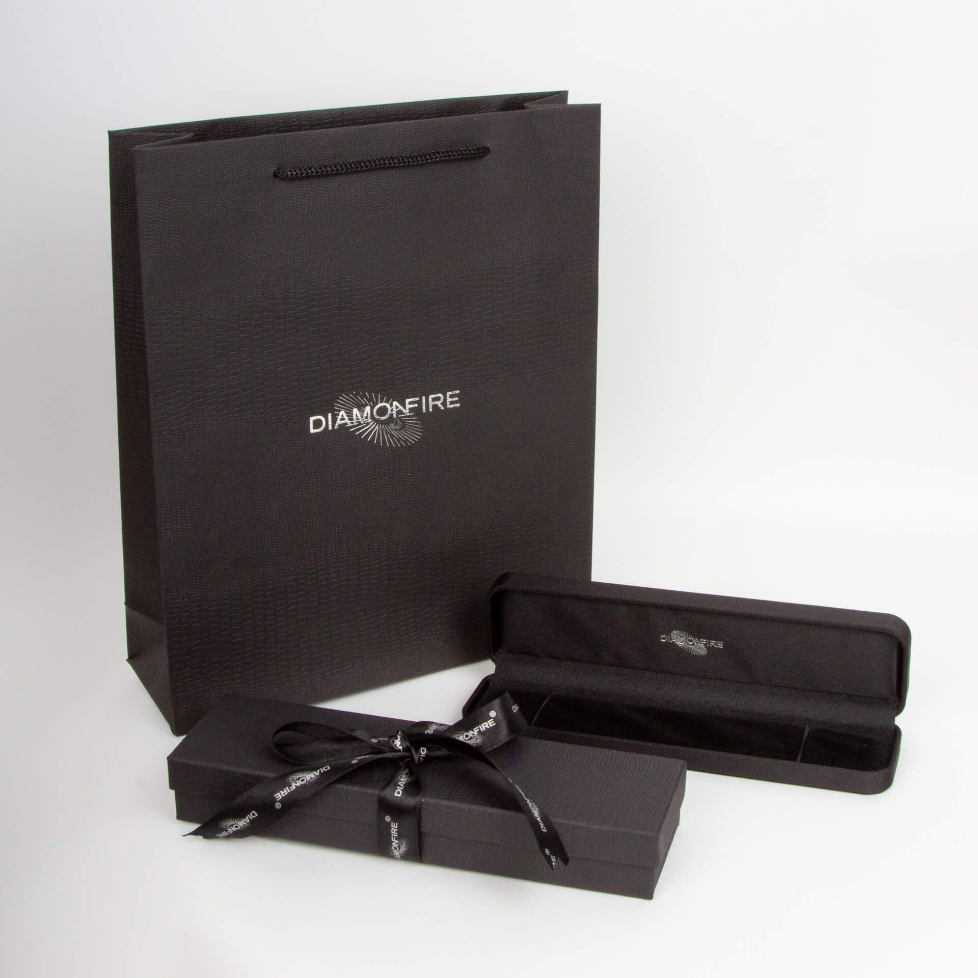 Silver Small Zirconia Charm Tennis Bracelet