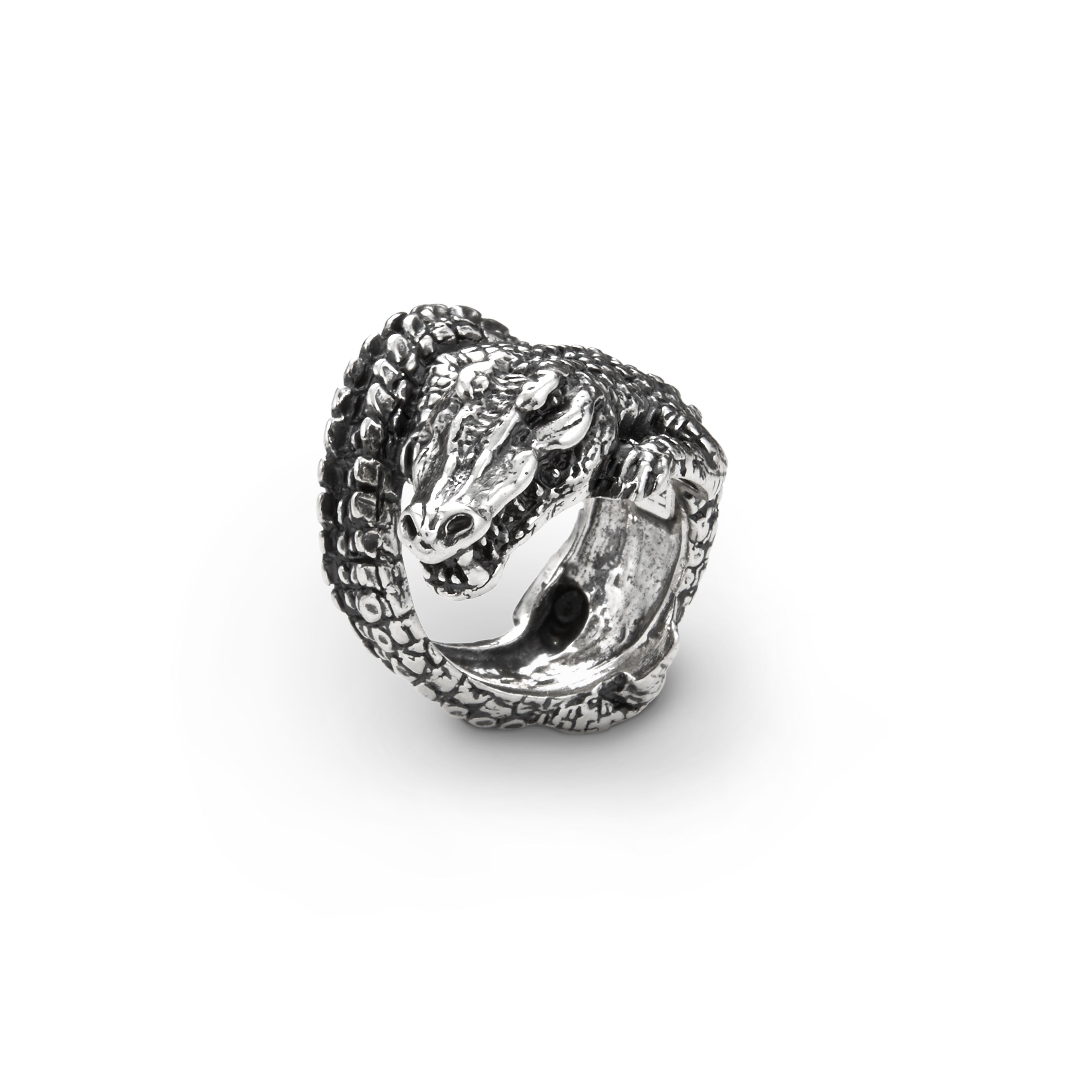 Giovanni Raspini Crocodile Ring - Robert Anthony Jewellers, Edinburgh