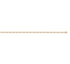 9ct Gold Economy Figaro Chain - Robert Anthony Jewellers, Edinburgh