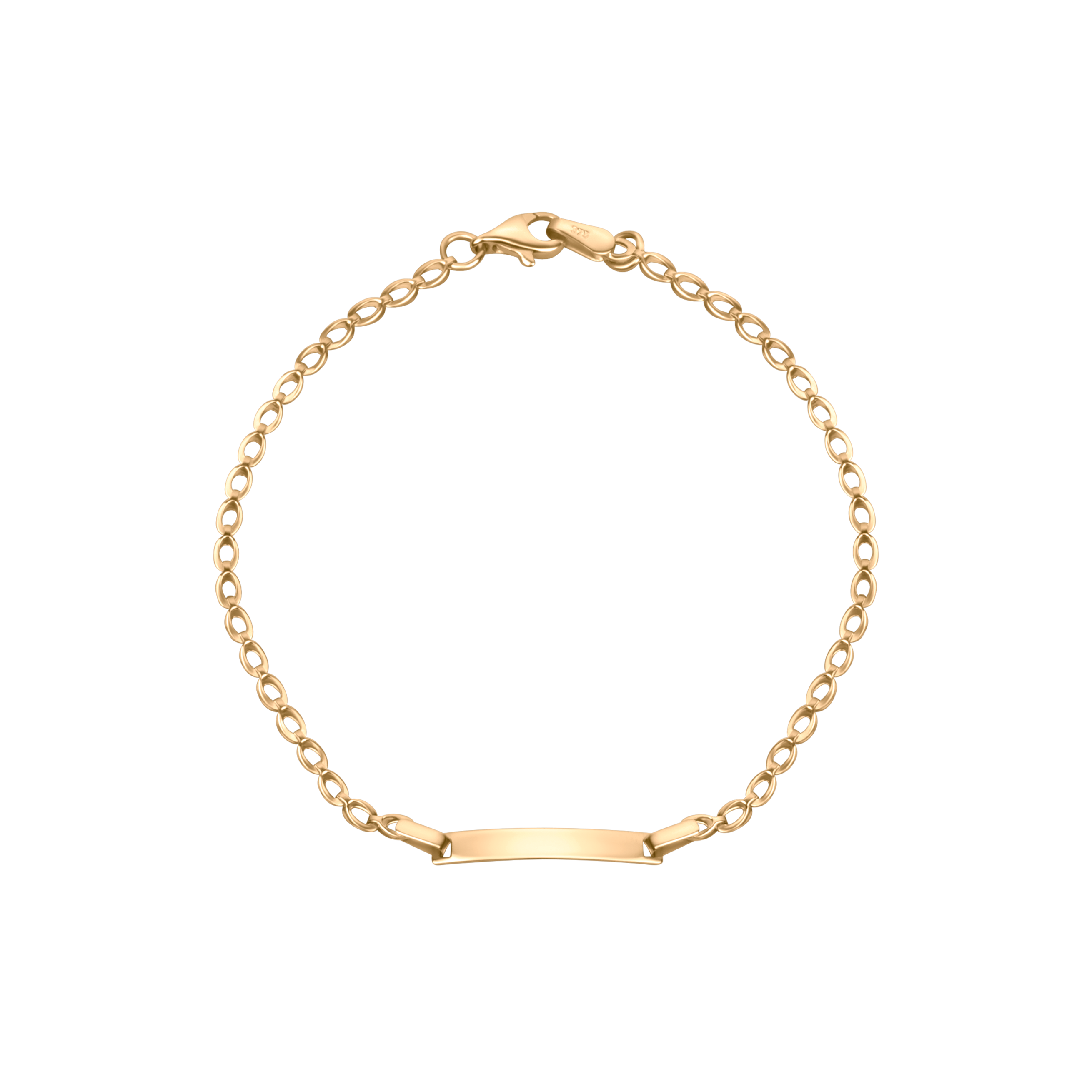ID Bracelet in 9ct Yellow Gold - Robert Anthony Jewellers, Edinburgh