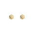 Hexagon Stud Earrings in 9ct Yellow Gold - Robert Anthony Jewellers, Edinburgh