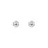 Hexagon Stud Earrings in 9ct White Gold - Robert Anthony Jewellers, Edinburgh