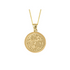 Engraved Tree of Life Pendant in 9ct Yellow Gold - Robert Anthony Jewellers, Edinburgh