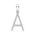 9ct. White Gold Diamond Alphabet Letter Initial - Robert Anthony Jewellers, Edinburgh