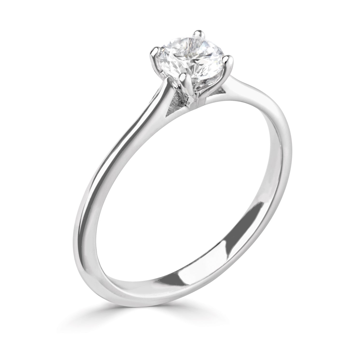 VALOR — Platinum Lab Grown Solitaire Diamond Ring 0.7ct - Robert Anthony Jewellers, Edinburgh