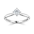 Rionna — Platinum Round Lab Grown Diamond Solitaire Ring 0.5ct - Robert Anthony Jewellers, Edinburgh
