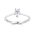 Platinum Pear Cut Diamond Solitaire Ring - Robert Anthony Jewellers, Edinburgh