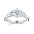 18CT White Gold Three Stone Lab Grown Diamond Ring 1.2cts - Robert Anthony Jewellers, Edinburgh