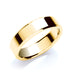 6mm 9CT Gold Flat Court Bevelled Edge Wedding Band - Robert Anthony Jewellers, Edinburgh
