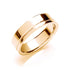 6mm 9CT Gold Side Groove Diamond Cut Wedding Band - Robert Anthony Jewellers, Edinburgh