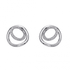 Fiorelli Silver Spiral Earrings - Robert Anthony Jewellers, Edinburgh