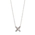 Fiorelli Silver 3D Cross Cubic Zirconia Pendant - Robert Anthony Jewellers, Edinburgh