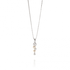 Fiorelli Silver CZ Bubble Drop Pendant - Robert Anthony Jewellers, Edinburgh