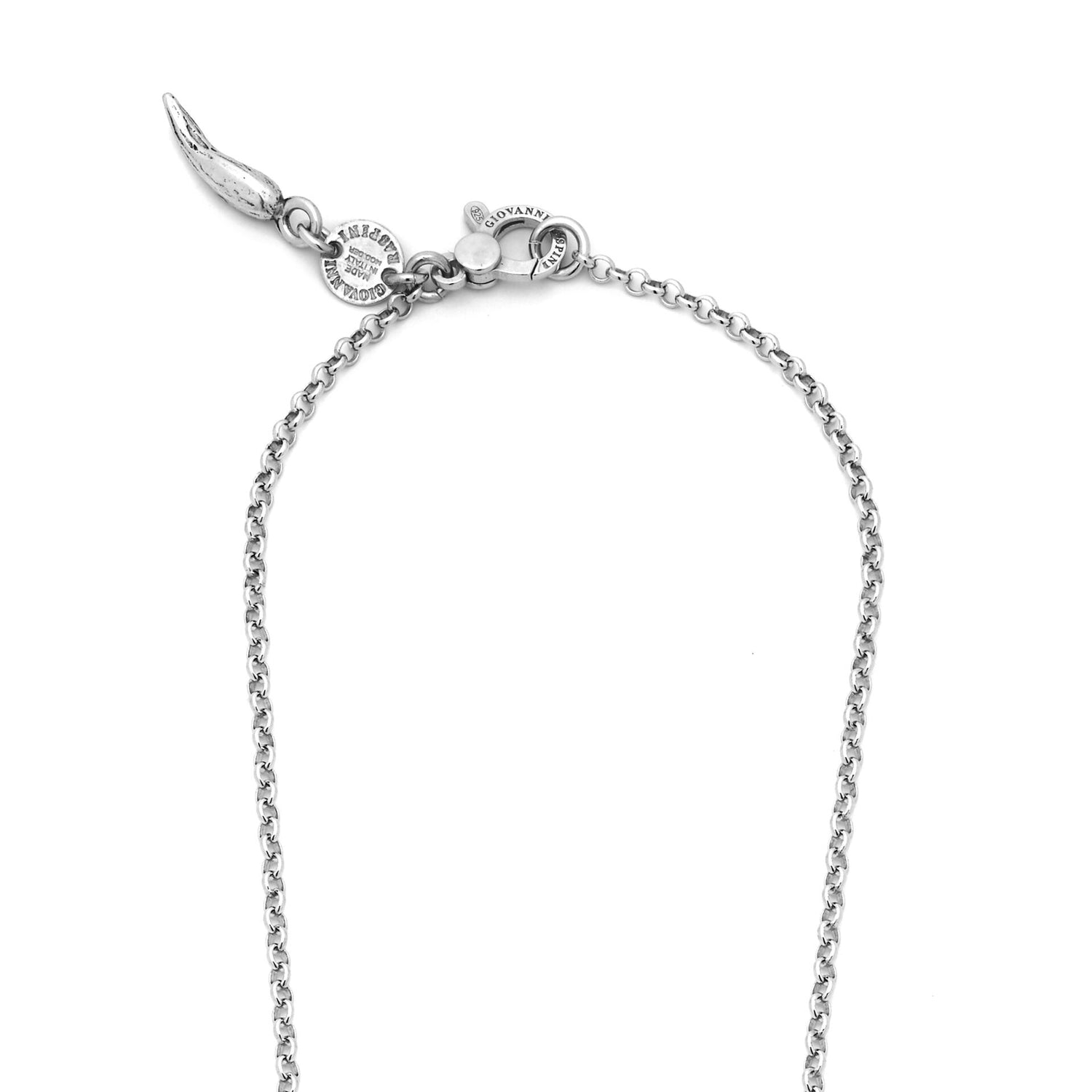 Giovanni Raspini Silver and Pearl Southern Sea Pendant Necklace - Robert Anthony Jewellers, Edinburgh