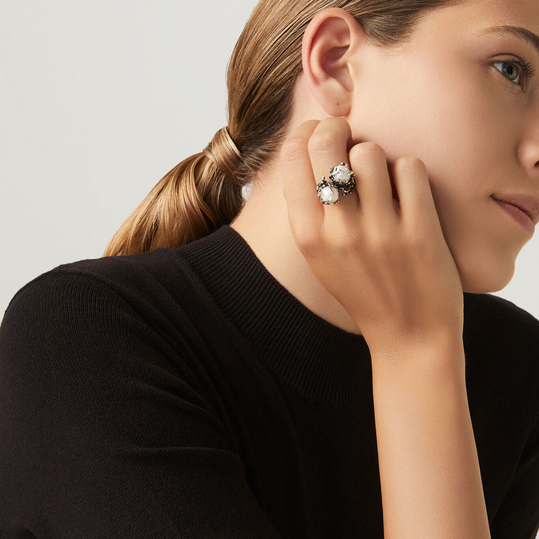 Giovanni Raspini Southern Sea Small Ring - Robert Anthony Jewellers, Edinburgh